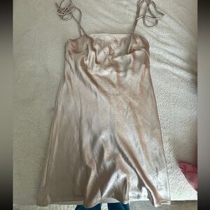 Champagne Midi Dress